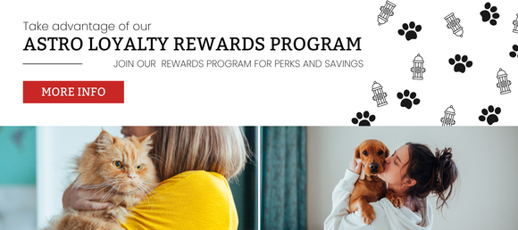 Take advantage of our Astro Loyalty Rewards Program, join our rewards program for perks and savings More Info