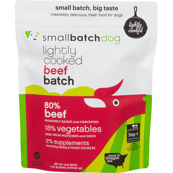 Smallbatch Dog Lightly Cooked Beef Batch (5 lb)