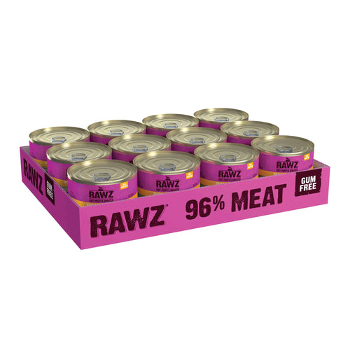 Rawz 96% Rabbit & Pumpkin Pate Cat Food (5.5 oz)