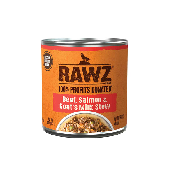 Rawz Stew - Beef, Salmon & Goat's Milk Dog Wet Food