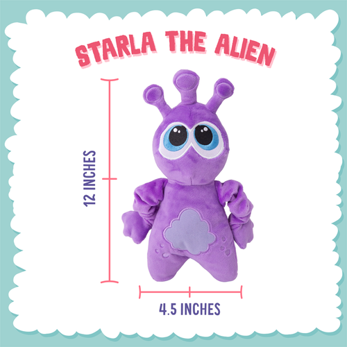 Snugarooz Starla The Alien Dog Toy (11”)