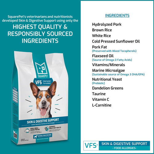 SquarePet® VFS Skin & Digestive Support Formula Dog Food