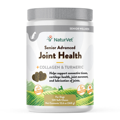 NaturVet Senior Advanced Joint Health Dog Soft Chews (60 Soft Chews)