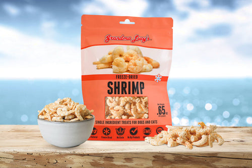 Grandma Lucy's Singles - Shrimp Grain-Free Freeze-Dried Dog & Cat Treats