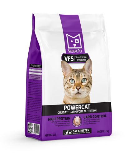 SquarePet® VFS® POWERCAT™ Turkey & Chicken for Cats