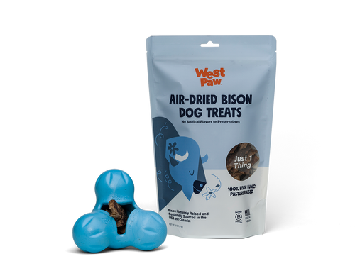 West Paw Air-Dried Bison Lung Dog Treats (2.5 Oz)