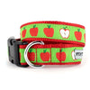 The Worthy Dog Collar Apples (XS)