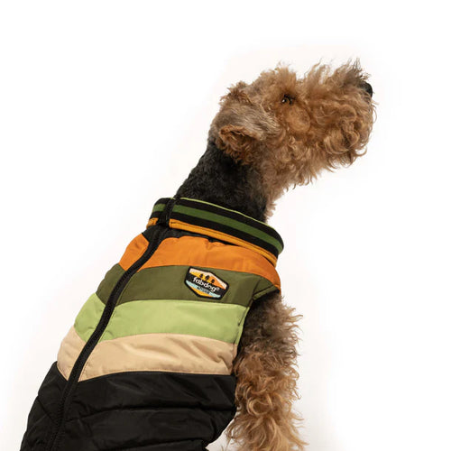 Fabdog Black Chevron Coat For Dogs (18)