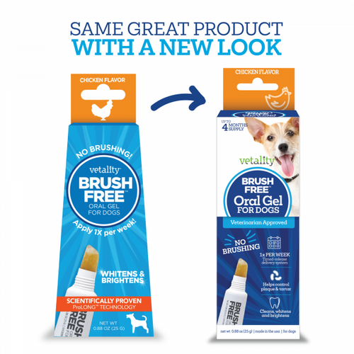 Vetality Brush Free Oral Gel for Dogs (25 G)