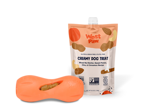 West Paw Nut Butter, Sweet Potato, Chia Seed Creamy Dog Treat (6.2 Oz)