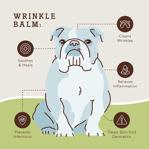 Natural Dog Company Wrinkle Balm® (2 oz Stick)