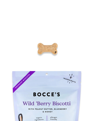 Bocce's Bakery Wild 'Berry Biscotti Biscuits