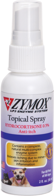 Zymox Hydrocortisone Topical Spray