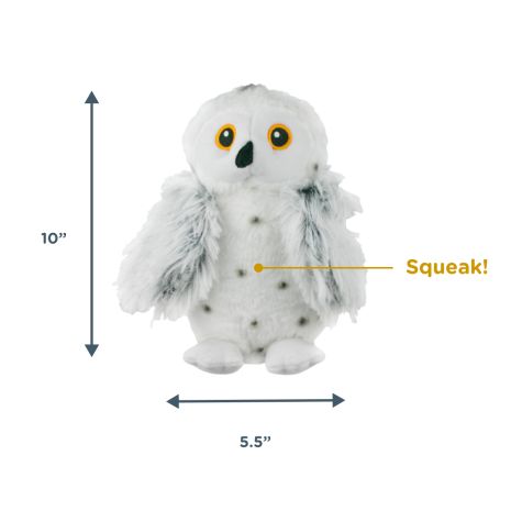 Tall Tails Animated Snow Owl Dog Toy (10)