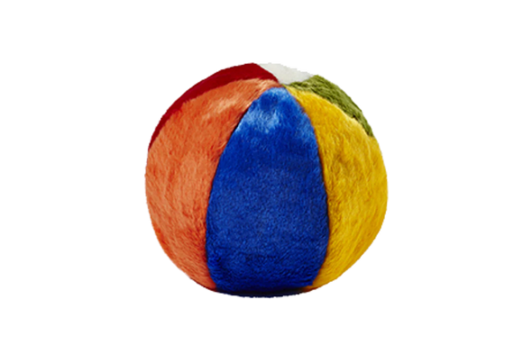 Fluff & Tuff Beach Ball Plush Dog Toy (Large)