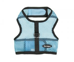 Bark Appeal Netted Wrap N Go Harness Turquoise * (XL)