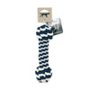 Tall Tails Navy Braided Bone Toy