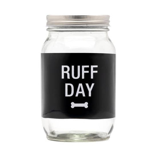 About Face Designs Ruff Day Treat Jar
