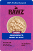 Rawz Shredded Chicken Breast & Coconut Oil Cat Wet Food Recipe