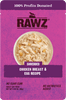 Rawz Shredded Chicken Breast & Egg Cat Wet Food Recipe