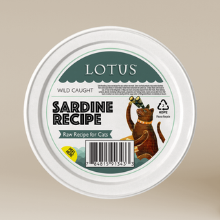 Lotus Cat Raw Food Sardine Recipe