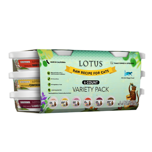 Lotus Cat Raw Variety Pack