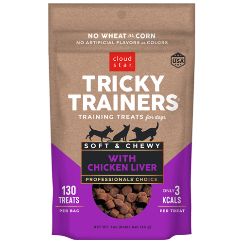 Cloud Star TRICKY TRAINERS SOFT & CHEWY WITH CHICKEN LIVER