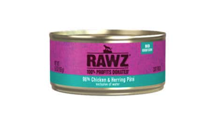 RAWZ® 96% Chicken & Herring Pâté Cat Food (5.5 Oz)