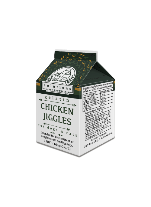 Solutions Pet Products Chicken Jiggles Supplement