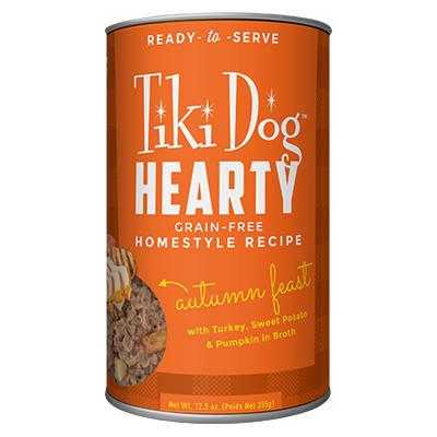 Tiki Dog Hearty Autumn Feast Stew Turkey* (Single 12.05oz)