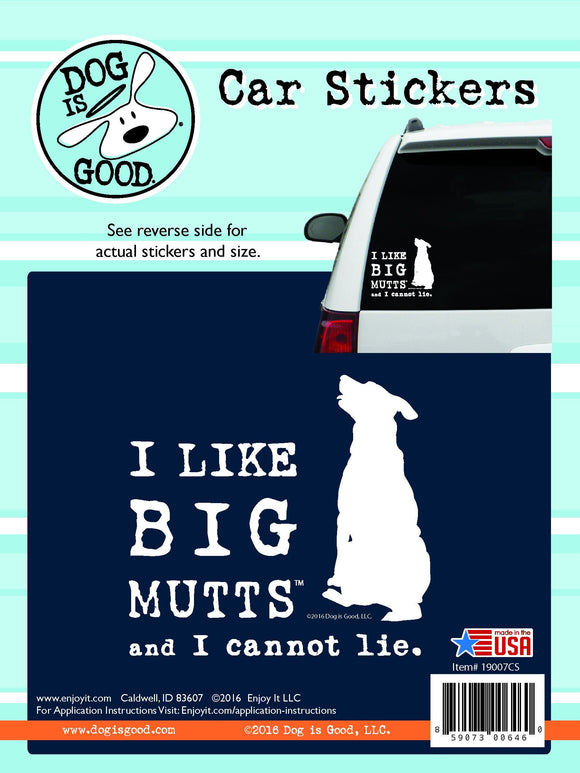 Enjoy it! I Like Big Mutts Sticker (single sticker)