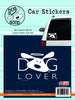 Enjoy it! Dog Lover Car Sticker (single sticker)