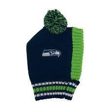 Seattle Seahawks Pet Knit Hat (Large)