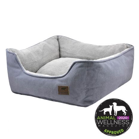 Tall Tails Dream Chaser Charcoal Bolster Bed