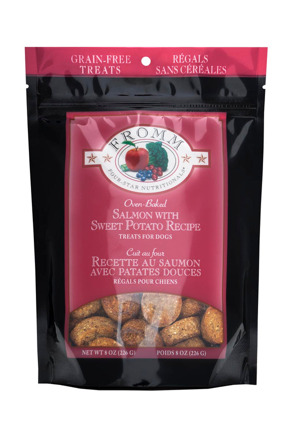 Fromm Four-Star Salmon with Sweet Potato Dog Treats (8 oz)