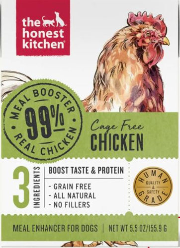 The Honest Kitchen Meal Booster 99% Chicken Dog Food Topper