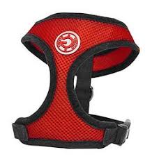Gooby Soft Mesh Harness Red* (Medium)
