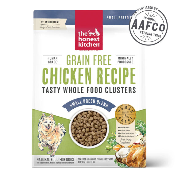 The Honest Kitchen Grain Free Chicken Clusters For Small Breeds Dry Dog Food