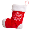 Snugarooz Hide & Squeak Stocking Christmas Dog Toy