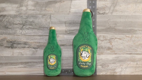 Lulubelle's Power Plush Lucky Dog Beer (Small)