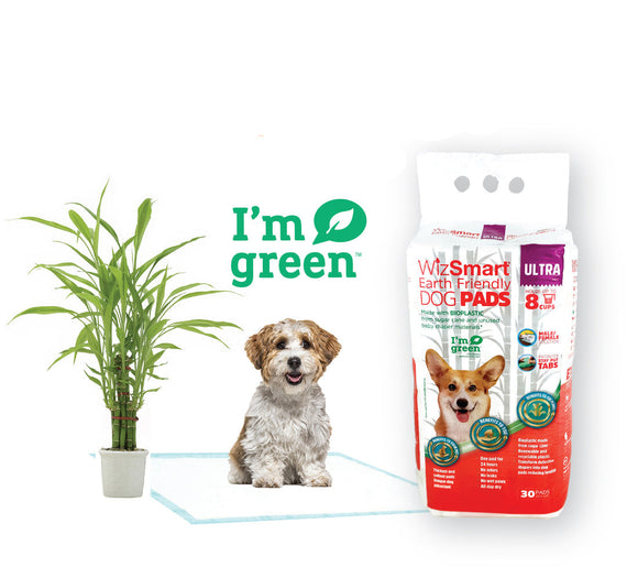 WizSmart Earth Friendly Ultra Dog Pads (8 cups)
