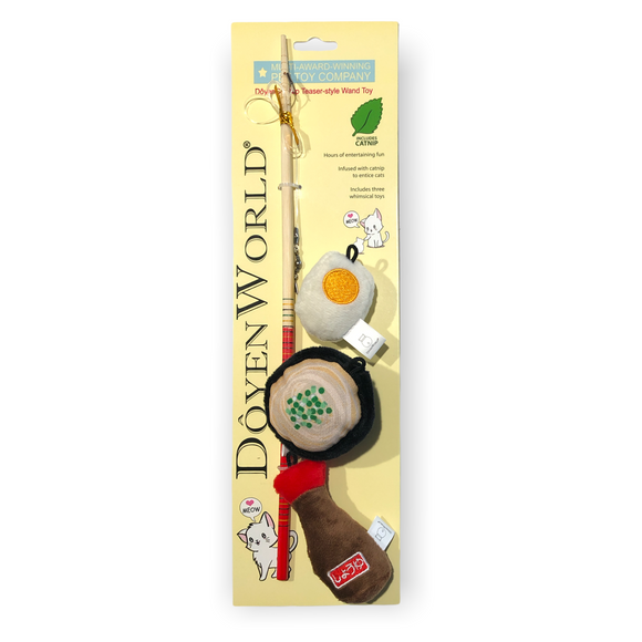 Doyen World Ramen Set Wand Cat Toy