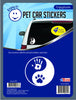 Enjoy it! Yin Yang Hand and Paw Car Stickers