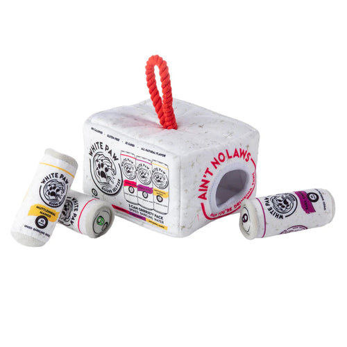 Haute Diggity White Paw Grrriety Pack - Activity House Dog Toys