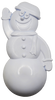 SodaPup Snowman Ultra Durable Nylon Dog Chew Toy