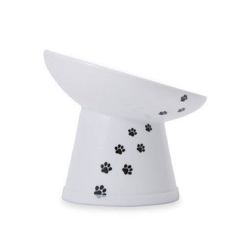 Necoichi Tilted Stress Free Raised Cat Food Bowl