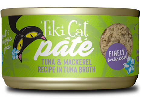 Tiki Cat® Pate Tuna & Mackerel Pate Wet Cat Food
