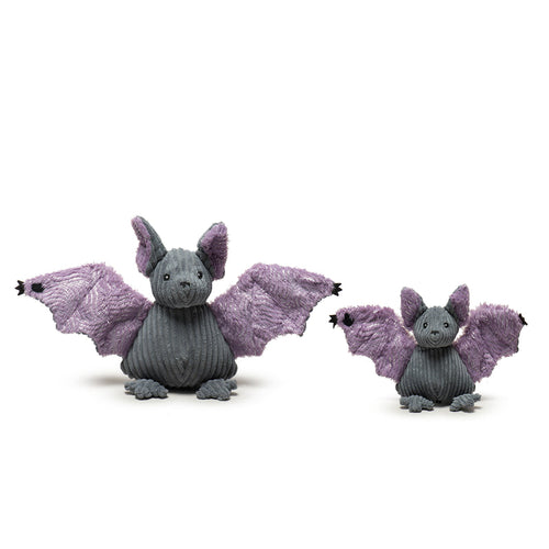 Huggle Hounds Boris Bat Plush Dog Toy