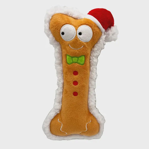 Huxley & Kent Power Plush Gingerbread Bone