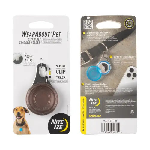 NiteDog® WearAbout® Pet Clippable Tracker Holder